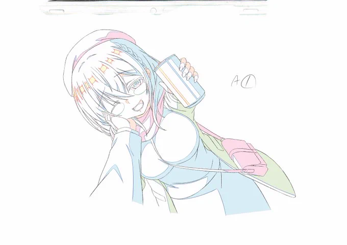 ロリ先輩可愛いのでスピンオフを。。コケも気にっているんですよねぇ〜密かに!今週も関わってくださった方々お疲れ様でした!(掲載許可済みです) 