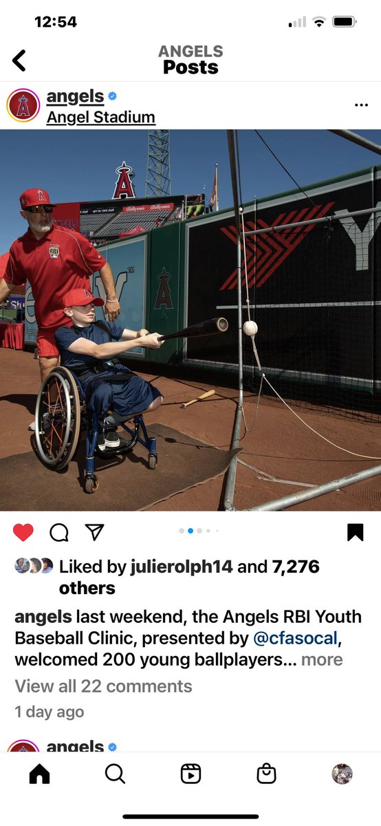 #AngelsOCNavSweepstakes Immediately thought of this young man. No excuses. If I win the jersey it will be for him! God Bless his courage and work ethics. A true champion of character. #JustMyOpinion