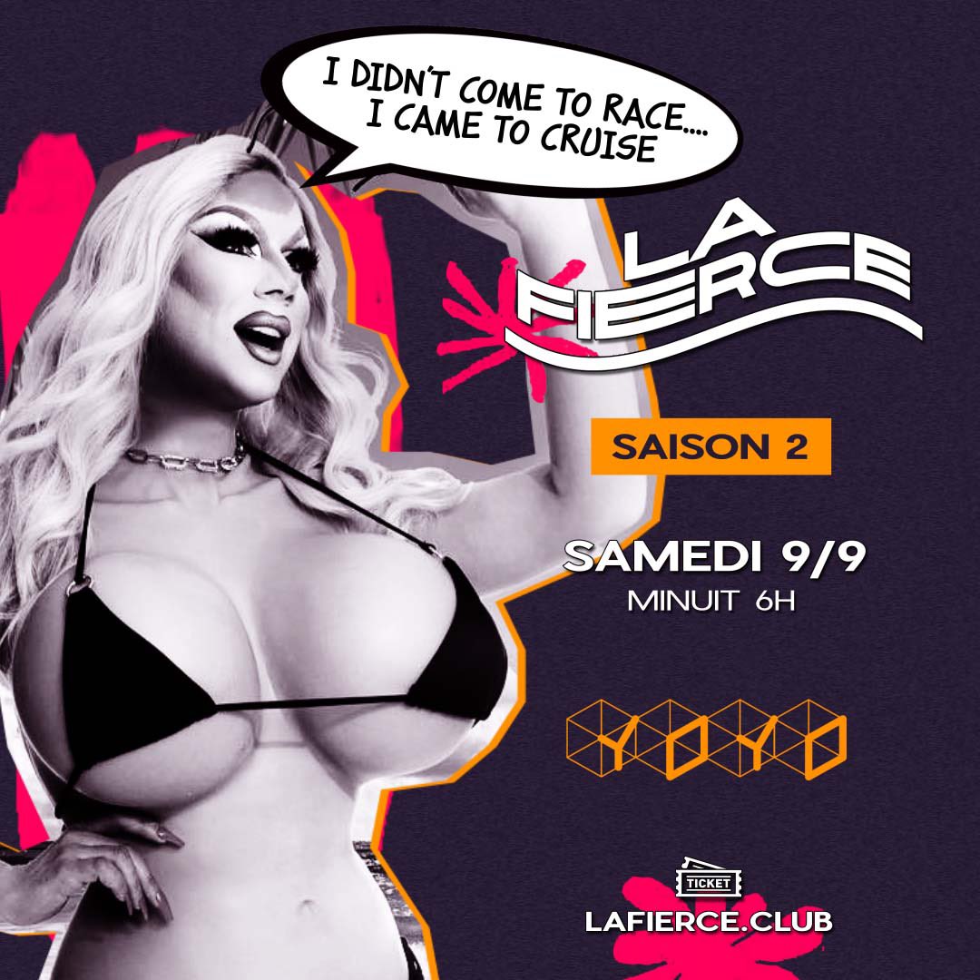 LaFierceParis's tweet photo. Retrouve @jimbodragclown à Fierce le samedi 9/9 au YOYO !! 🤩

🎟️ https://t.co/iG9CF8BHTR

#jimbo #dragrace #allstars https://t.co/PUiyZNqwQA