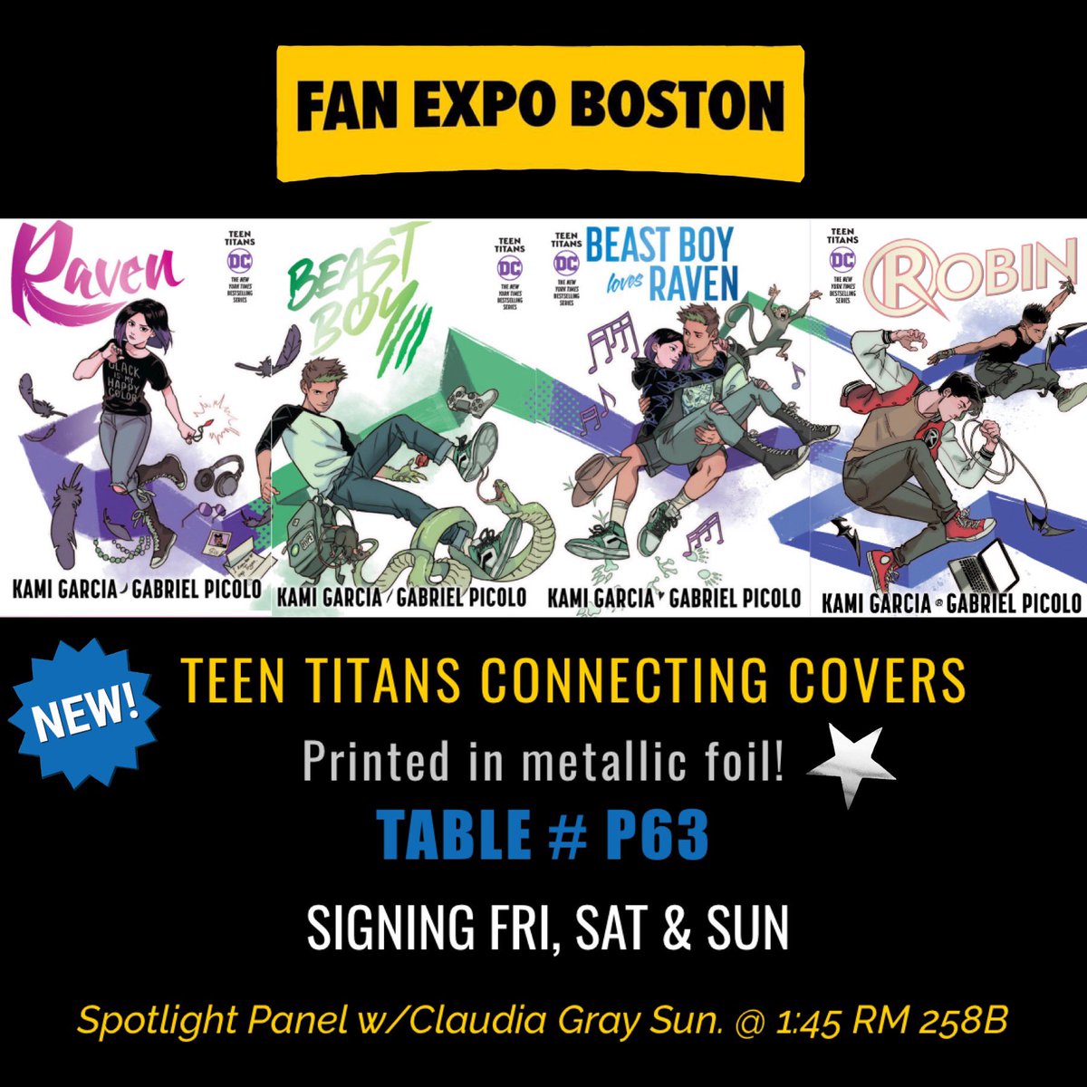 I’m at @FANEXPOBoston!