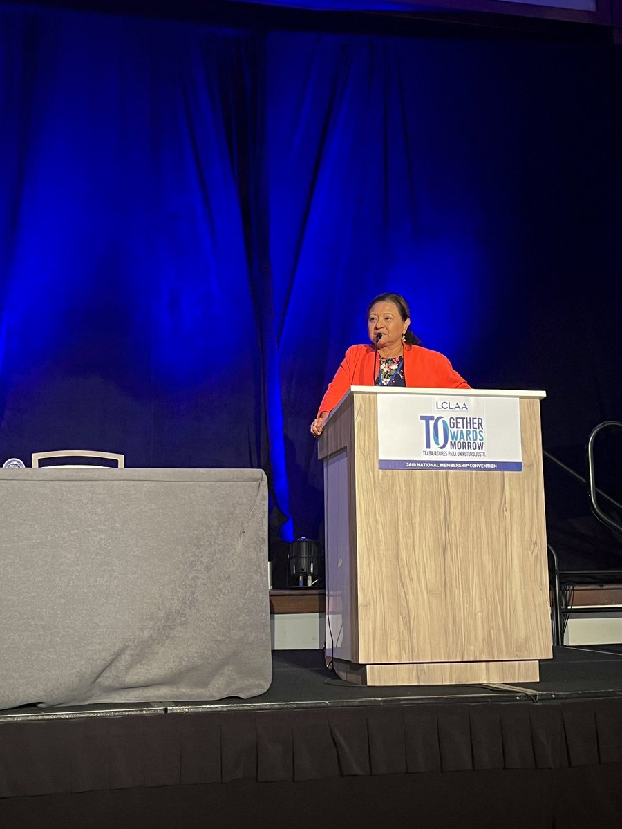 Yanira Merino, our National President, led LCLAA's commitment to empowering Latino/a workers and advancing the labor movement. We extend our deepest gratitude for her transformative leadership. Her legacy will guide us toward a brighter future!