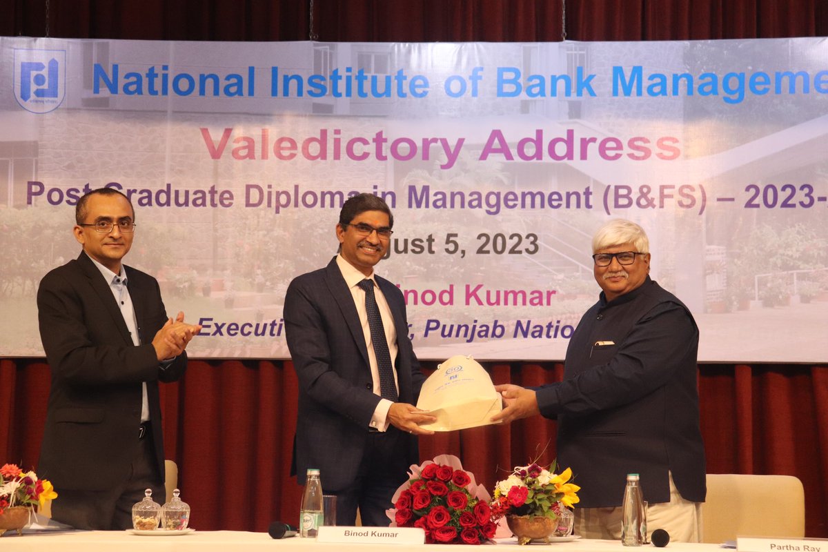 National Institute of Bank Management (PGDM) tweet media