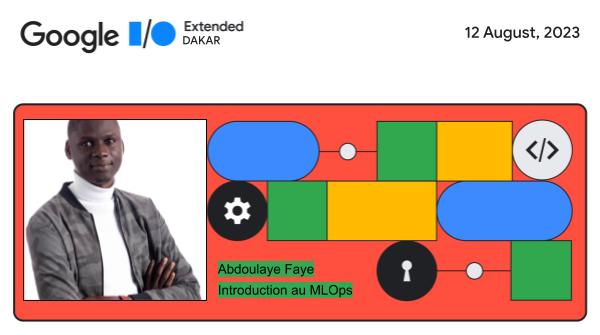#GoogleIOExtended  #GoogleIOExtendedDakar 

Speaker : @faye_Bams 

Lieu : @ODCSenegal