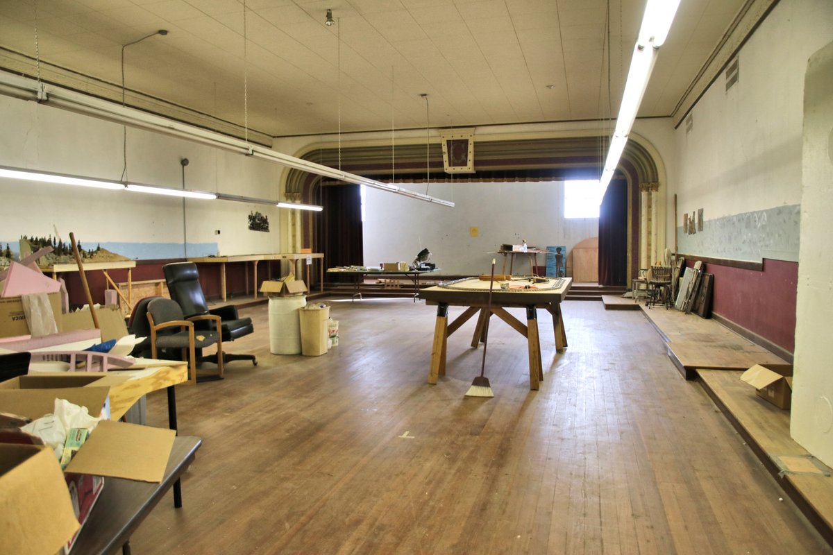 kansashistory's tweet photo. The Masonic Hall in the JA Stevens Building was also important to the community and retains many of its character-defining features on the interior. #masonichall #historicpreservation https://t.co/vXeSZBvn0c