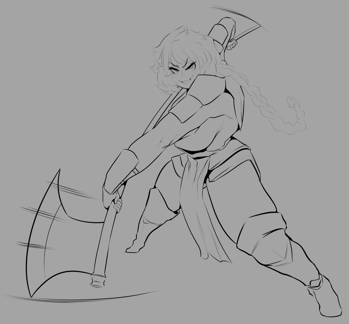 MittenStudio's tweet image. Scarlett is always ready for a battle 😏✨

Commission for @GamingEelektros ! thank for your support~ 

Artist: @Shiiva_VT