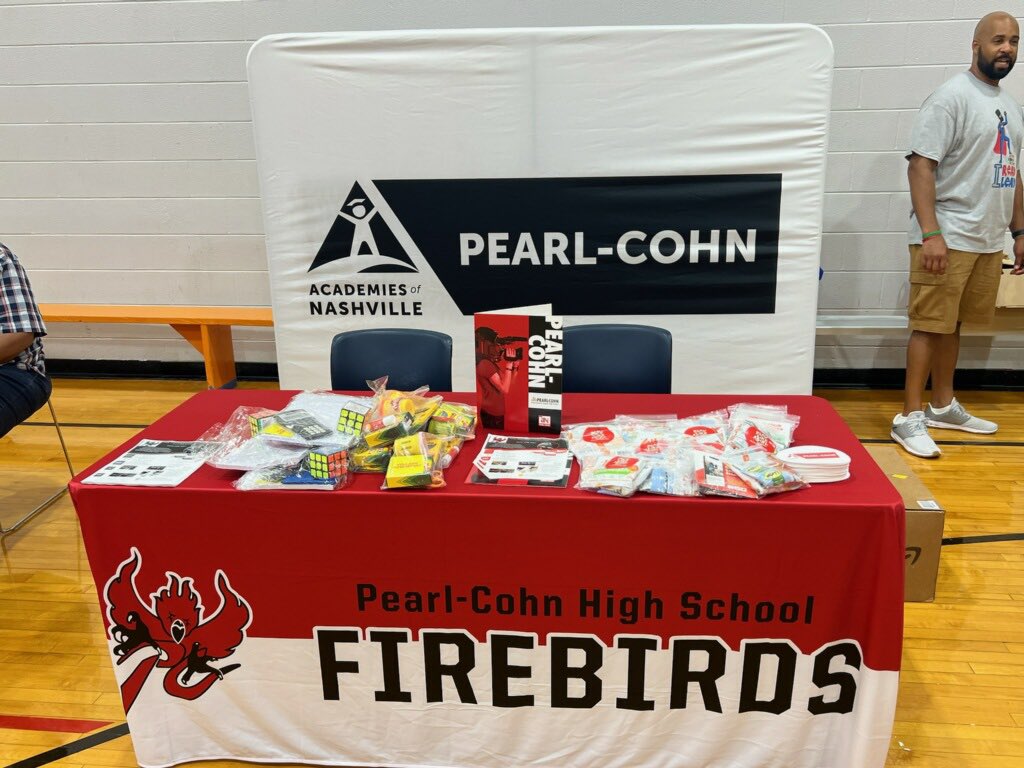 We’ve had a wonderful morning meeting families and giving supplies at <a href="/HaroldLoveJr/">Harold M Love Jr.</a> Love’s Healthy Start! We cannot wait until our halls are filled with our Firebirds, August 8th at 7:05AM! <a href="/MiriamHarring14/">Miriam Harrington, Ed.D</a> <a href="/MetroSchools/">Metro Schools</a> #WeArePearlCohn #ExcellenceLivesHere