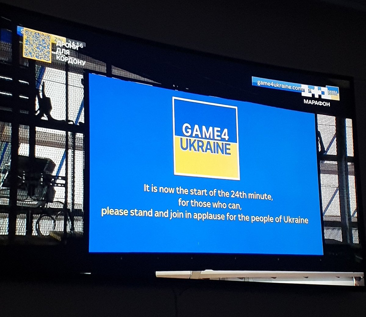 OksiHrytsiuk's tweet photo. Thank you to everyone who's with Ukraine! Glory to Ukraine, Glory to the heroes! Glory to Ukrainian Armed Forces!!
#gameforUkraine #united24 https://t.co/Wb40aWZXCa