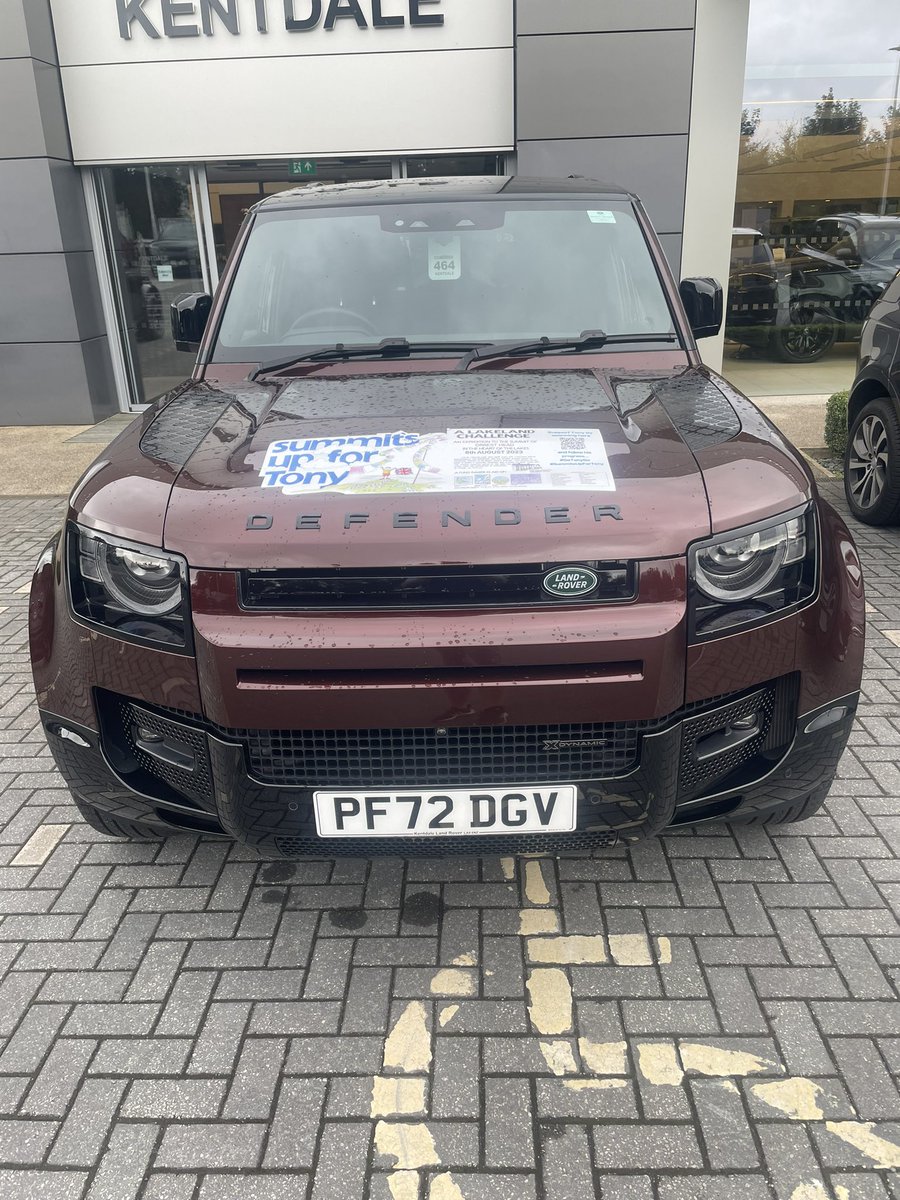 BendriggTrust's tweet image. Met this beauty yesterday ! Enjoy the ride @TonyHudgell_fdn see you Tuesday 💪🙌 #letsgotony #summitsupfortony 

Donate here - donate.giveasyoulive.com/fundraising/go…

Lovely gesture @KentdaleLR 👏👏👏