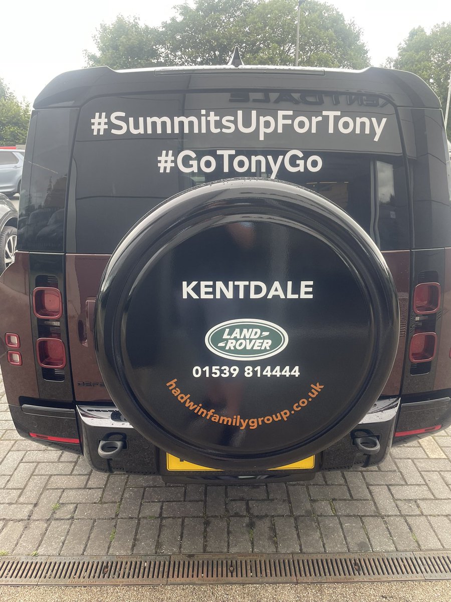 BendriggTrust's tweet image. Met this beauty yesterday ! Enjoy the ride @TonyHudgell_fdn see you Tuesday 💪🙌 #letsgotony #summitsupfortony 

Donate here - donate.giveasyoulive.com/fundraising/go…

Lovely gesture @KentdaleLR 👏👏👏