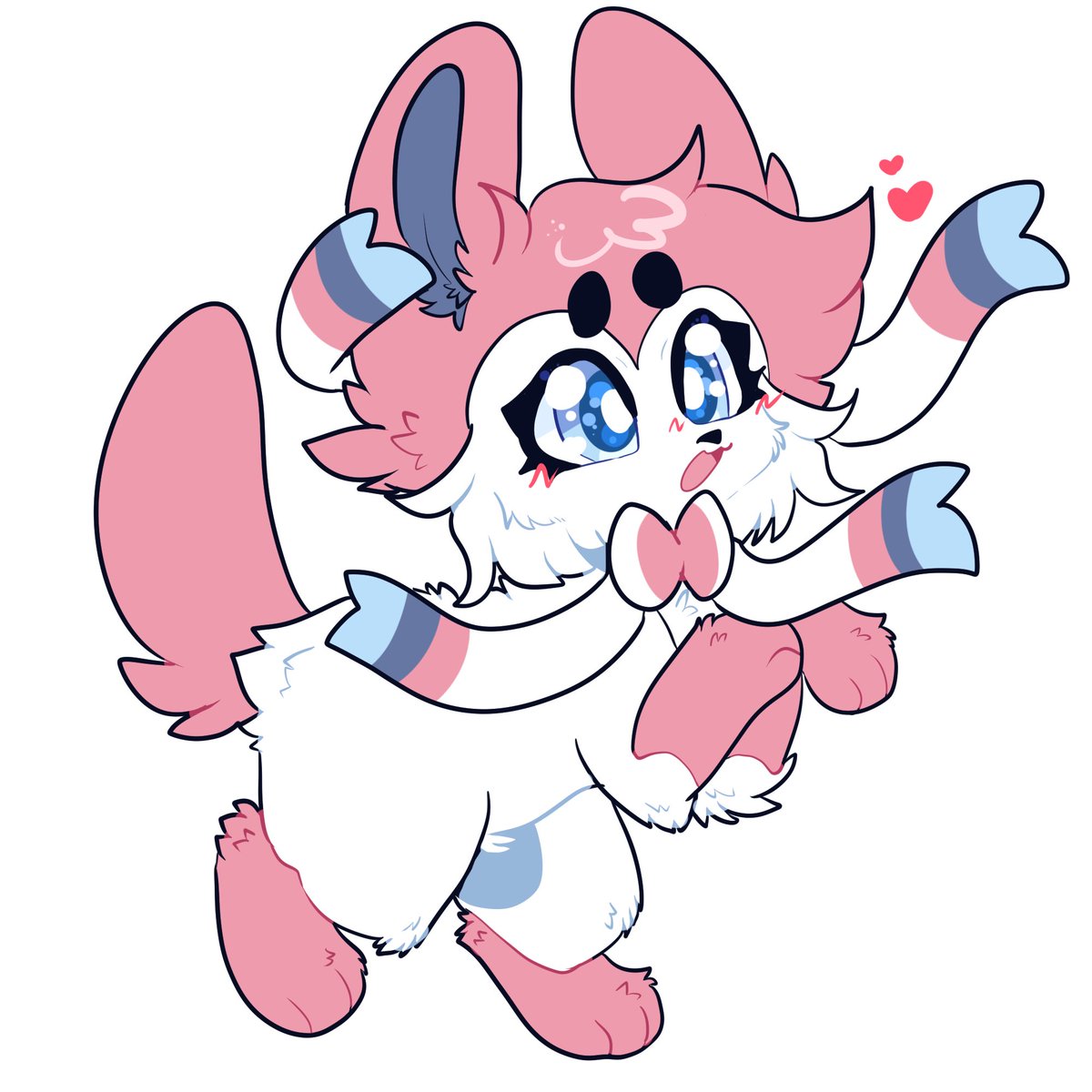 sweetstarcosmic's tweet photo. Sylveon! ✨💕🩵 https://t.co/ByWaLCfgzD
