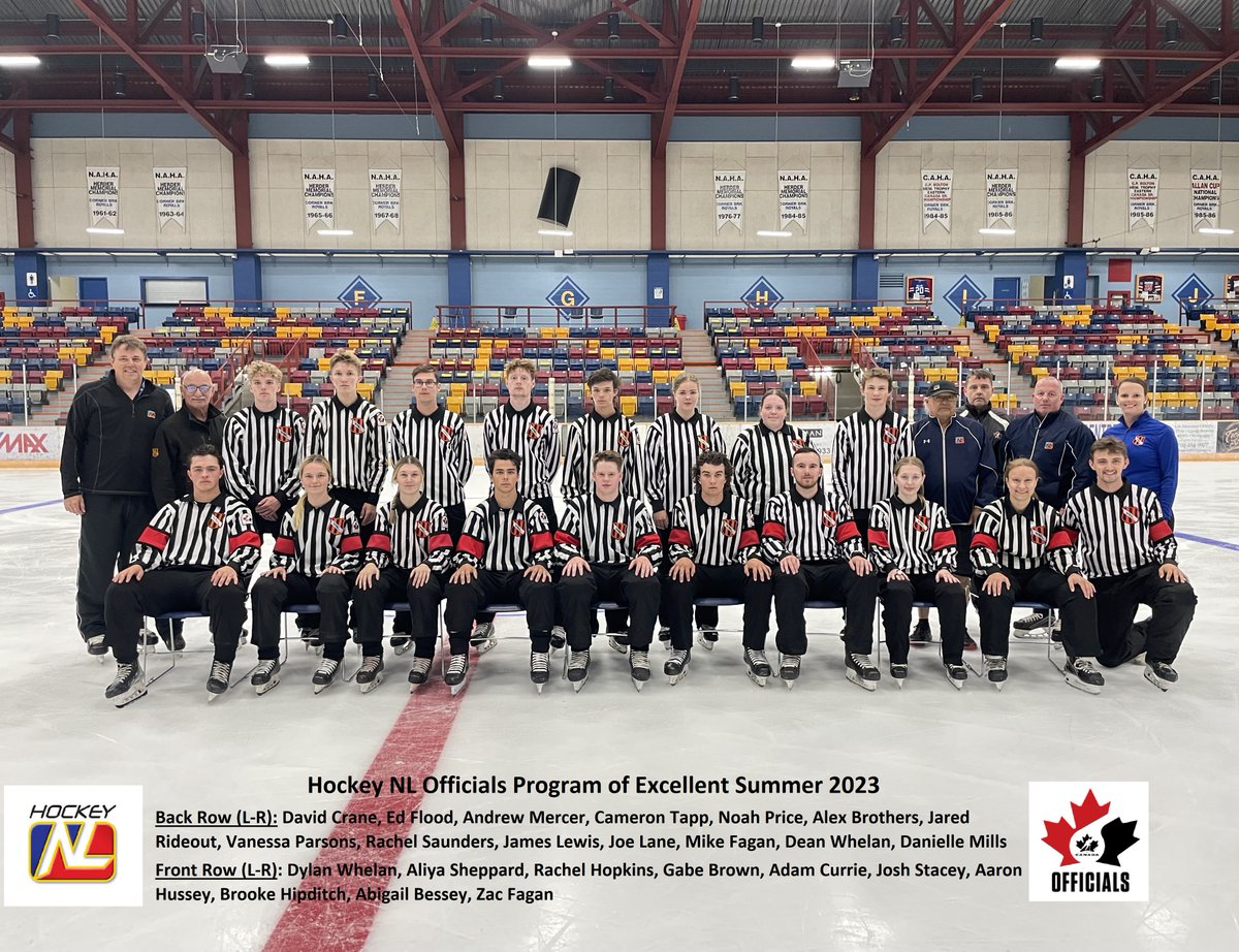 Great work being done at our Summer OPOE.  Congratulations to the following officials invited to attend this event.  Andrew Mercer (Channel Port Aux Basques), Cameron Tapp (Channel Port Aux Basque), Noah Price (Clarenville), Alex Brothers (St. John’s), Jared Rideout (Clarenville)