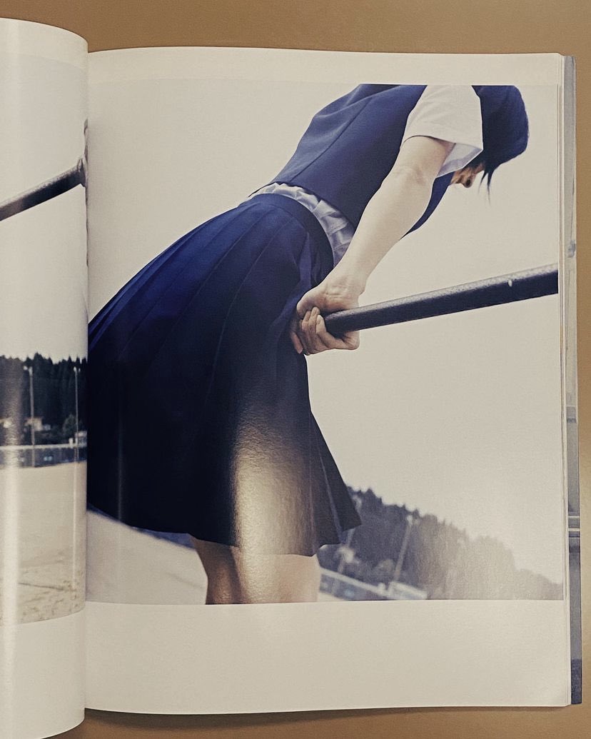 can_i_b_u___'s tweet photo. Nawapol Thamrongrattanarit (@ter_nawapol) via ig: « BLUE photobook by Ringo Kawauchi
Super rare book. it takes a year to find this. Super nice photos by Rinko and Always love Mikako Ichikawa. Blue is one of films I always watch while making Mary is Happy. » https://t.co/BnPbmafCYT