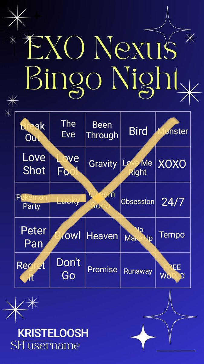 EXOnexuss's tweet photo. We have 2 lucky EXOL for tonight.
Congratulations @kristeloosh and @53Hyura 😘

@weareoneEXO #EXO 
#EXONexusBingoNight https://t.co/zHrTW2ch5Q