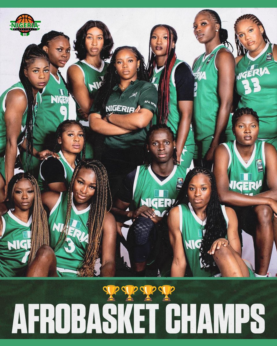 FOUR IN A ROW!!! Queens of Africa!

Congrats to D’Tigress!