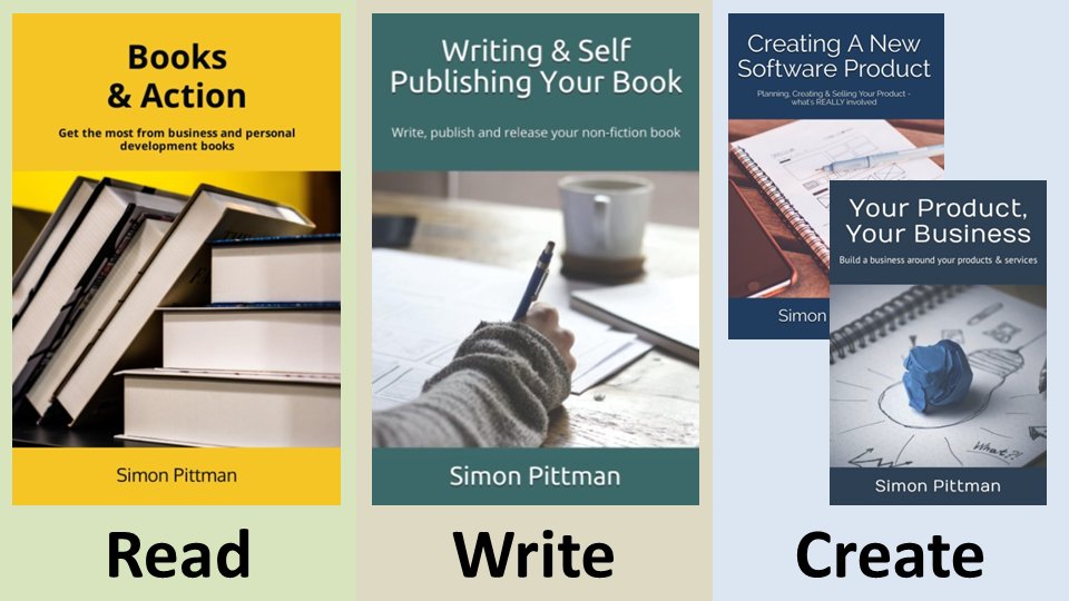 LibraryPlayer's tweet photo. Whether you are looking to get more from the books you read, write your own book, or create/sell products - I have books that can help.
No jargon - and ideal for beginners.
Browse & links to order at:
https://t.co/vBT4LElIVH
#smallbusiness #ukhashtags #sbutd https://t.co/nIvL0TXyDP