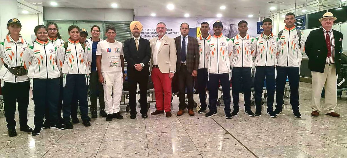 HCI_London's tweet photo. As part of the 🇮🇳 -🇬🇧Youth Exchange Programme, the first-ever 12-member Delegation of the National Cadet Corps of India reached the UK on 05th Aug. The Delegation was warmly received by the UK side and are scheduled to have fruitful engagements with the UK Cadets till 19th Aug. https://t.co/XYGQJih3v3