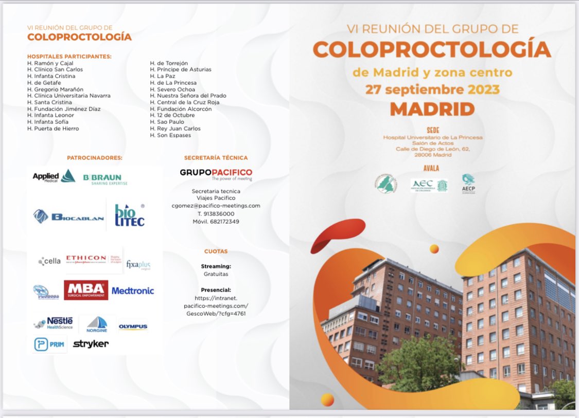jgseptiem's tweet photo. La importancia de los detalles para mejorar los resultados!! Prehabilitacion, nutrición, profilaxis de la infección, seguridad, colocación del paciente. Debate interesante y poco habitual con cirugía en directo de fondo. Inscríbete ya!! Te esperamos el 27/09 en La Princesa. https://t.co/EbaRCpKY9B