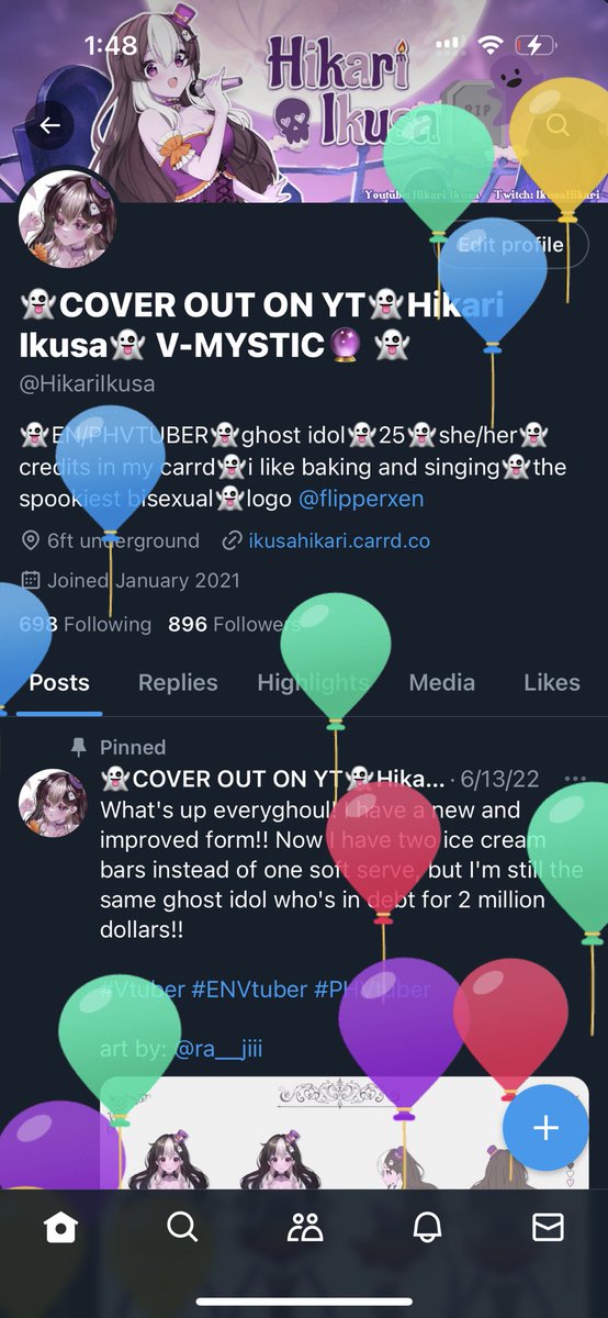 i am birthday ghost