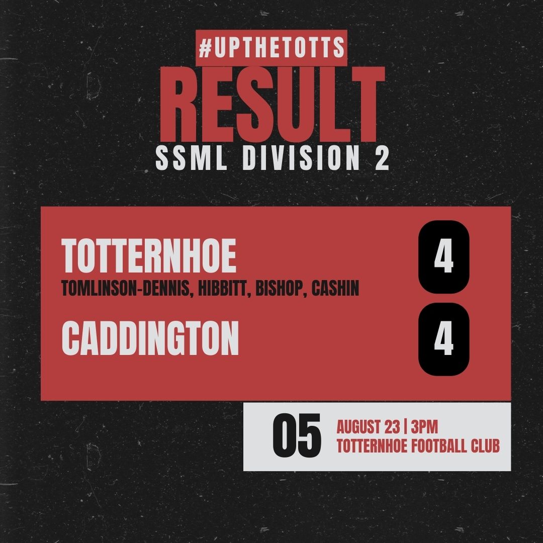 Well that was mental. We took a 2 goal lead with 10 to go and couldn't get the job done. Lessons learnt and all credit to @caddington_fc for sticking at it and fighting back! Good luck for the season!