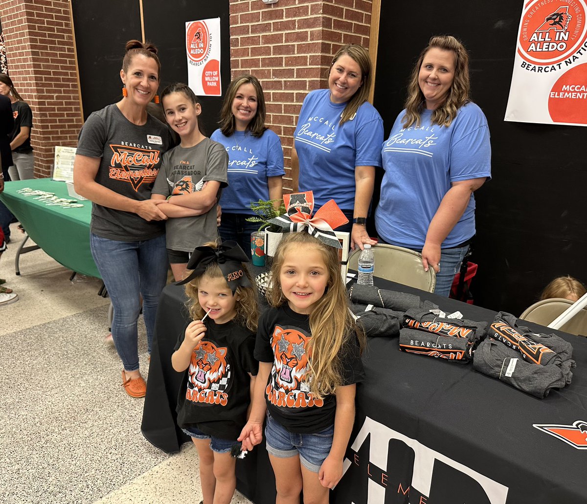 It was so good to see you all at Bearcat Nation 101! Stay tuned for our next event! #AllinAledo #McCallFamily #GrowingGreatness