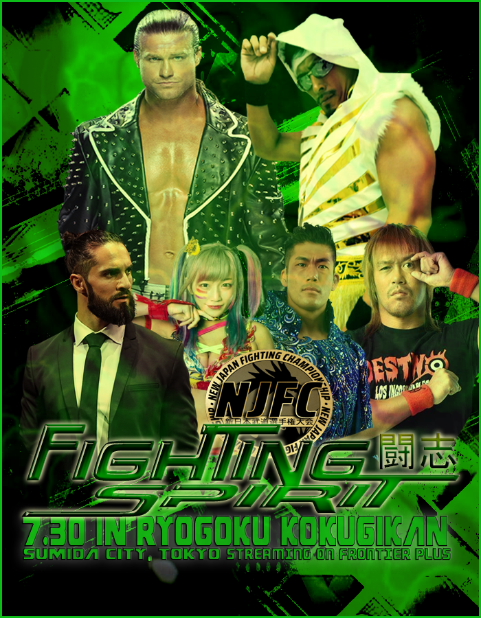 NewJapanFC's tweet photo. NJFC presents Fighting Spirit Night One, from Ryogoku Kokugikan, streaming on @FrontierPIus!
https://t.co/17FVcOf2NP https://t.co/yqz9jTw0Ls
