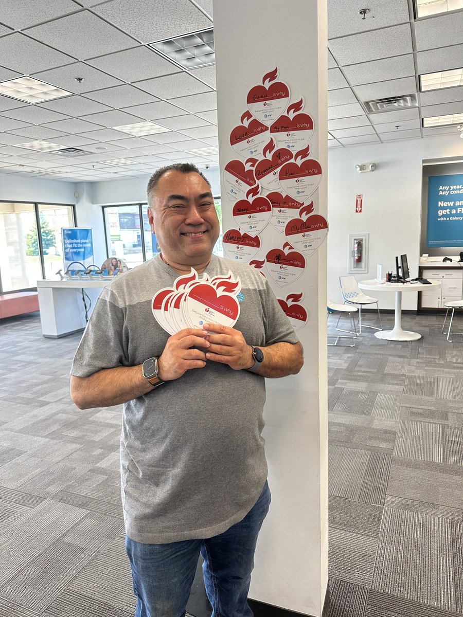 John just got a $25 AHA donation! We’re so grateful for all our customers’ donations towards such a good cause!