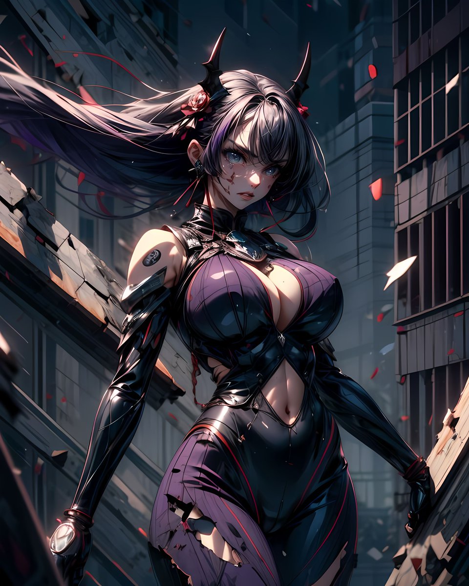 WaifuXArt's tweet photo. "Naïve fools. Did you think there wouldn't be sacrifice? That we'd be able to fix the timeline without getting our hands dirty?"
Part 4 of #TimelineX: https://t.co/luGHEQ56Iq https://t.co/UMdNJth5qY