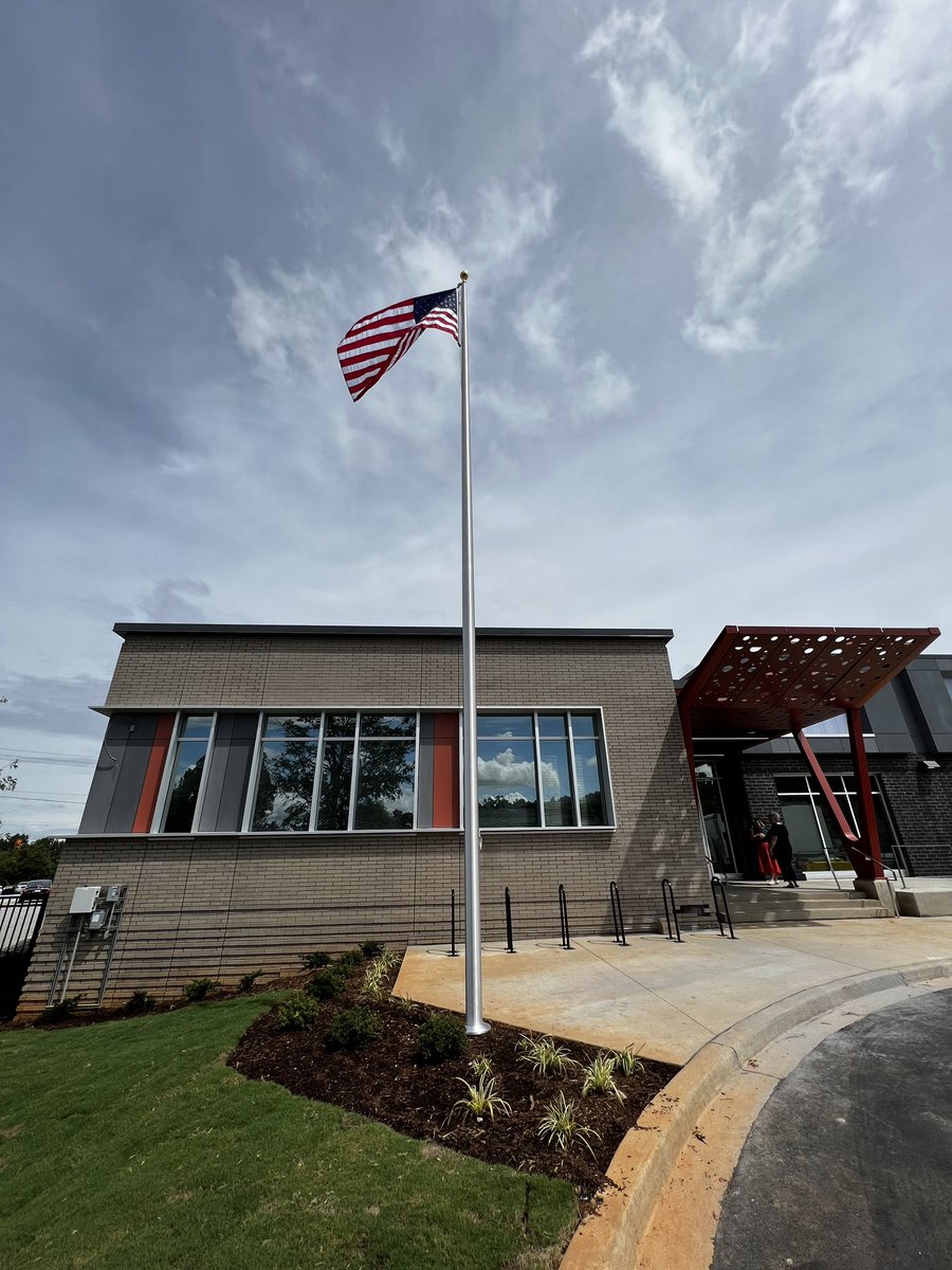 Thank you to <a href="/WoodmenLife/">WoodmenLife</a> SC-Greenville for donating our classroom and outdoor flags! We appreciate your support! <a href="/gcschools/">Greenville County Schools</a>