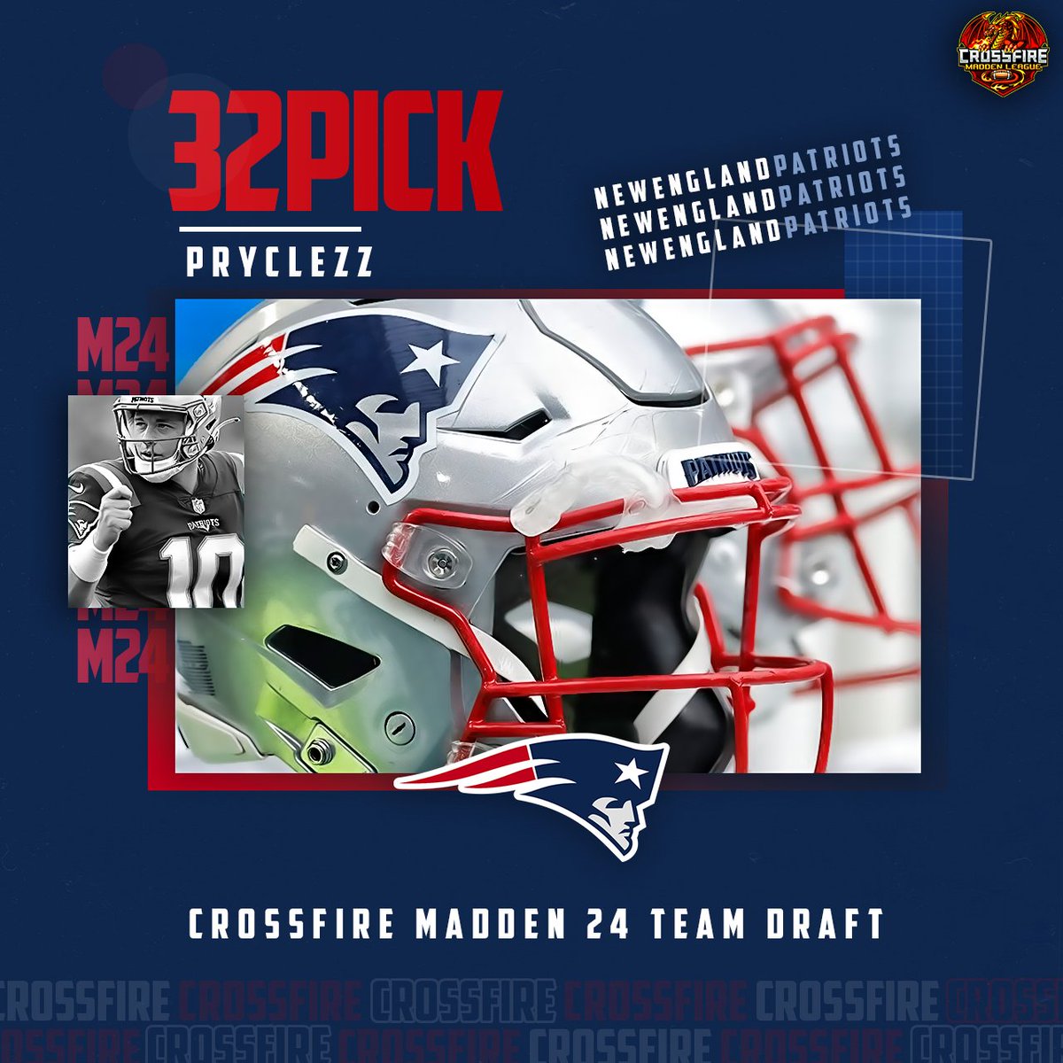 CrossfireLG #CrossfireSZN (@crossfirelg) on Twitter photo CROSSFIRE DRAFT RECAP: Picks from 30-32!
#FranchiseNation // #Madden23 #leaguecrawler <a href="/EAMaddenNFL/">Madden NFL 26</a> <a href="/NeonSportz/">NeonSportz</a> <a href="/FixCFM/">Team Fix</a> CROSSFIRE DRAFT RECAP: Picks from 30-32!
#FranchiseNation // #Madden23 #leaguecrawler <a href="/EAMaddenNFL/">Madden NFL 26</a> <a href="/NeonSportz/">NeonSportz</a> <a href="/FixCFM/">Team Fix</a>
