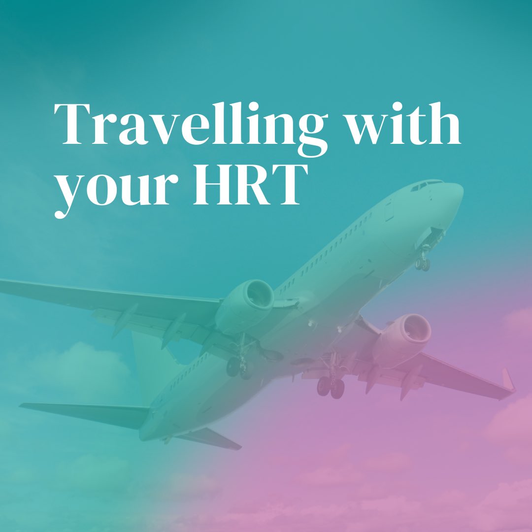 I’m getting quite a few messages from people wondering what you need to do with your HRT when you fly abroad so I’ve pulled together this post to cover what you need to know. I hope those of you going away have a great holiday away from all this rain!