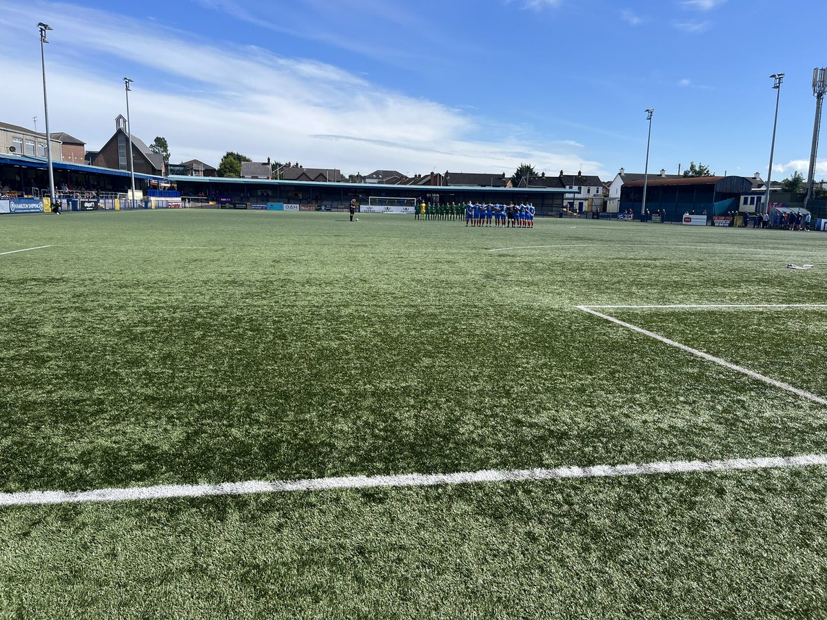 PatrickRenshaw's tweet photo. Ards 1-3 Newington
NIFL Championship
Clandeboye Park, Bangor
Attendance - Approx 400

First time to this ground. A good game of football played in great conditions. Ards dominated possession but not clinical enough. First Newington goal was a peach. 

#ardsfc #newington #nifl https://t.co/VW5Ve7xaO8