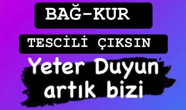 ❗Ekonomik olarak güçlenmek için çözüm sunun: "BAĞKUR TESCİL"Esnaflara prim borçlarını ödeyerek emekli olma imkanı verin <a href="/RTErdogan/">Recep Tayyip Erdoğan</a> <a href="/_cevdetyilmaz/">Cevdet Yılmaz</a> <a href="/isikhanvedat/">Prof. Dr. Vedat Işıkhan</a> <a href="/vedatbilgn/">Vedat Bilgin</a> @ErbakanFatih <a href="/Akparti/">AK Parti</a> <a href="/memetsimsek/">Mehmet Simsek</a> <a href="/mvaliyuksel42/">Ali Yüksel</a> #MeclisÜçMaymunuOynamaz