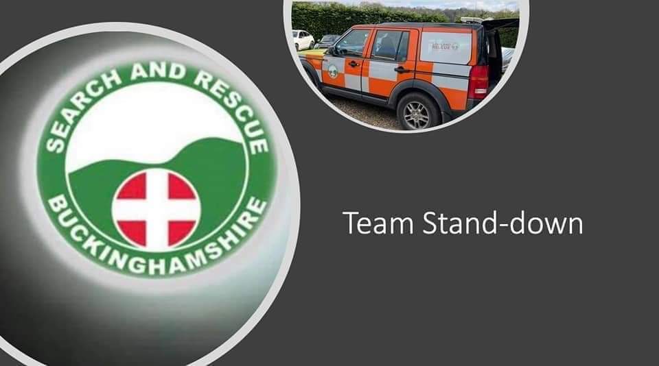 Having deployed several members to support <a href="/LONDONSARUK/">LONDON Search & Rescue</a> with a search the team have now been stood down.