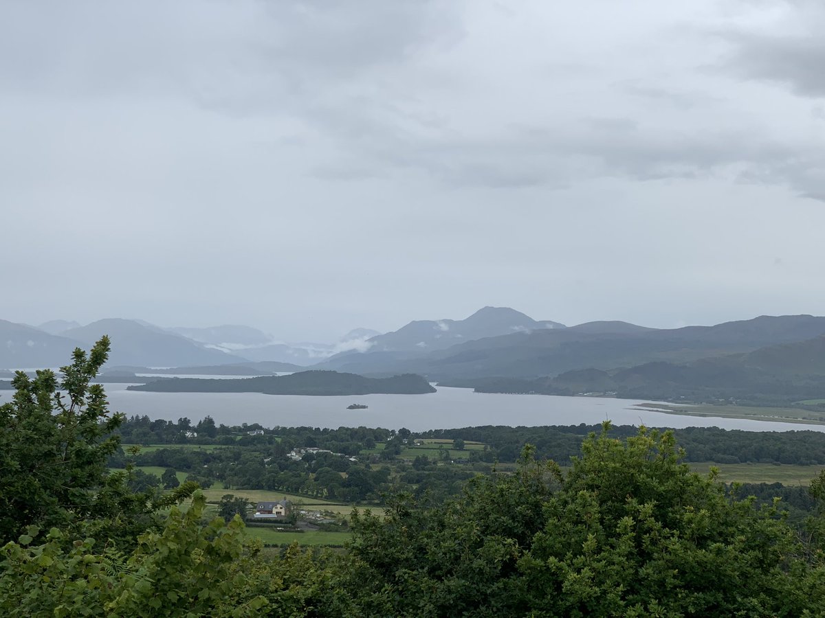 JustOrkney's tweet photo. Day 3 - Balloch Castle, Balloch Police House, Loch Lomond viewed from The Dumpling and a Highland Coo https://t.co/sKzeghNEOy