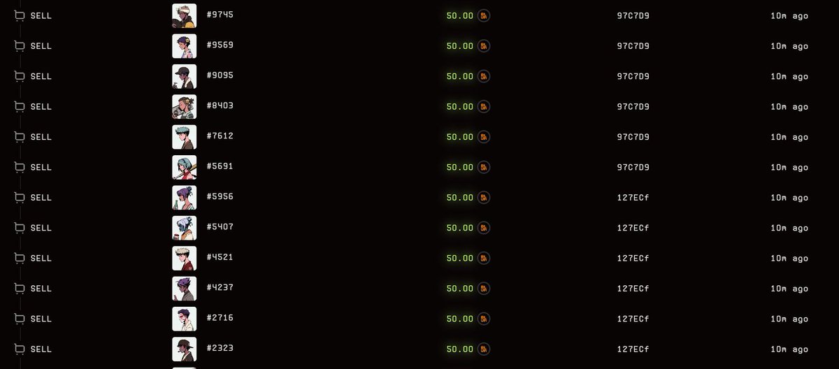 sibeleth's tweet photo. 800 ETH in 2 minutes? Only in NFTs 

Someone realized a bot was copying his bids in Blur, tricked the bot and made $1.4M in a couple of seconds 😂 https://t.co/cNEsHSDdDB