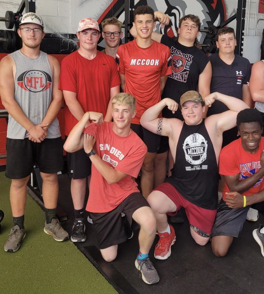 MCBisonFootball's tweet photo. “WIN IN THE WEIGHT ROOM!” GREAT SUMMER BISON! https://t.co/Rj73QcwnKP