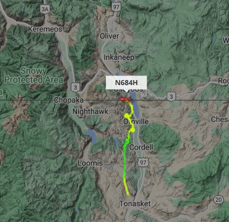 #EagleBluffFire There is one aircraft currently aiding with the fire!