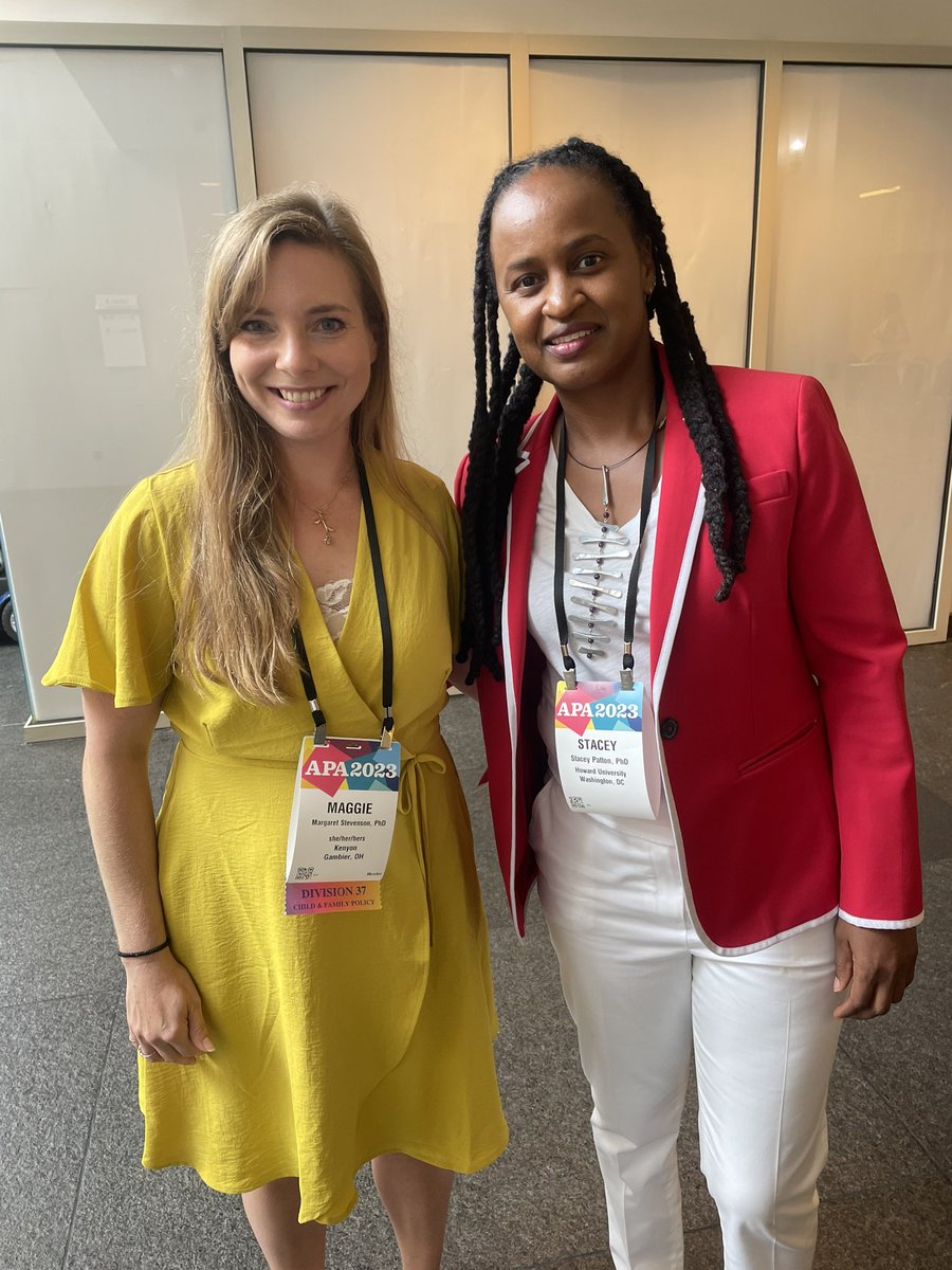 Dr. Stacey Patton’s Div 37 awards address was such an inspiring call to action. ❤️ Look for her 2024 interactive app “When you hit me” — a neurological &amp; sensory educational experience to understand the harms of spanking children. <a href="/Div37ChildMaltx/">Section on Child Maltreatment / APA Div 37</a> <a href="/Division37ofAPA/">Division 37 of APA</a> <a href="/DrStaceyPatton/">Stacey Patton</a>