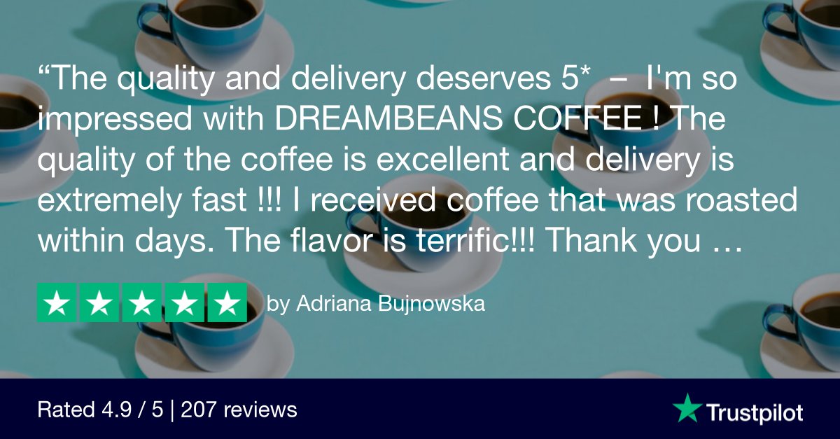 HelloDreambeans's tweet image. Thanks Adriana for this great review on Trustpilot!  #coffee #Louth #shoplocal #Dundalk #BankHolidayWeekend