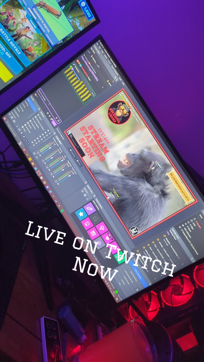 RecedingChimp's tweet image. twitch.tv/recedingchimp

#twitch #twitchstreamer #twitchaffiliate