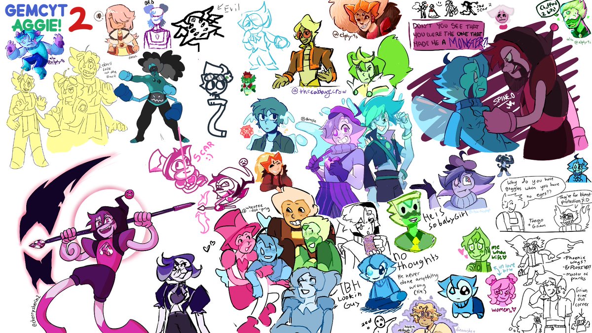 AND HERE'S THE SECOND BOARD!!! thank you again to everyone who contributed <3

[#gemcyt] https://t.co/nhEymVloua 