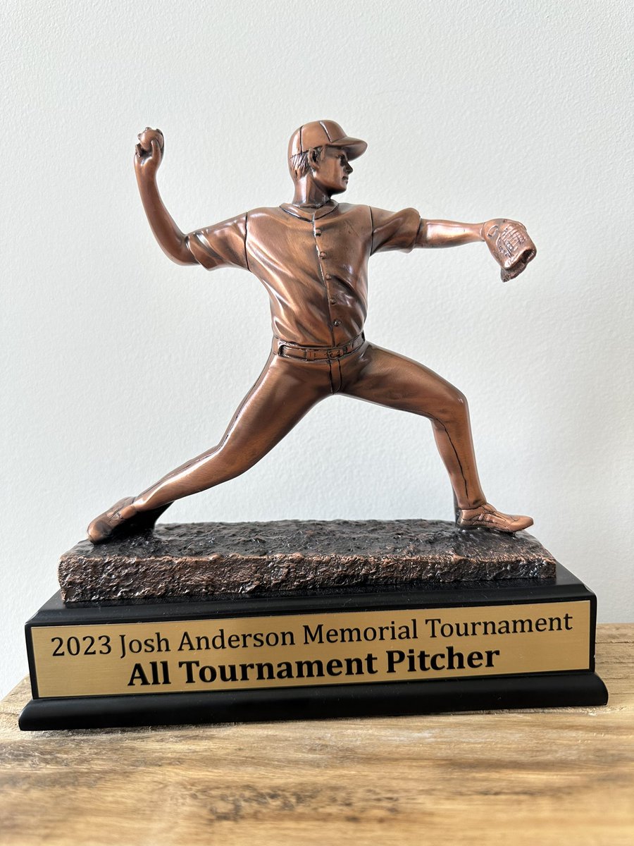 Thank you to the Josh Anderson Memorial Organization for the honor of the 2023 All Tournament Pitcher hosted at UNR. 🙏 
Tournament Stats
4.2 IP / 3H / 1ER / 10K’s