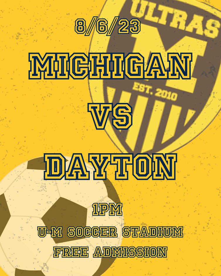 Michigan Ultras tweet media
