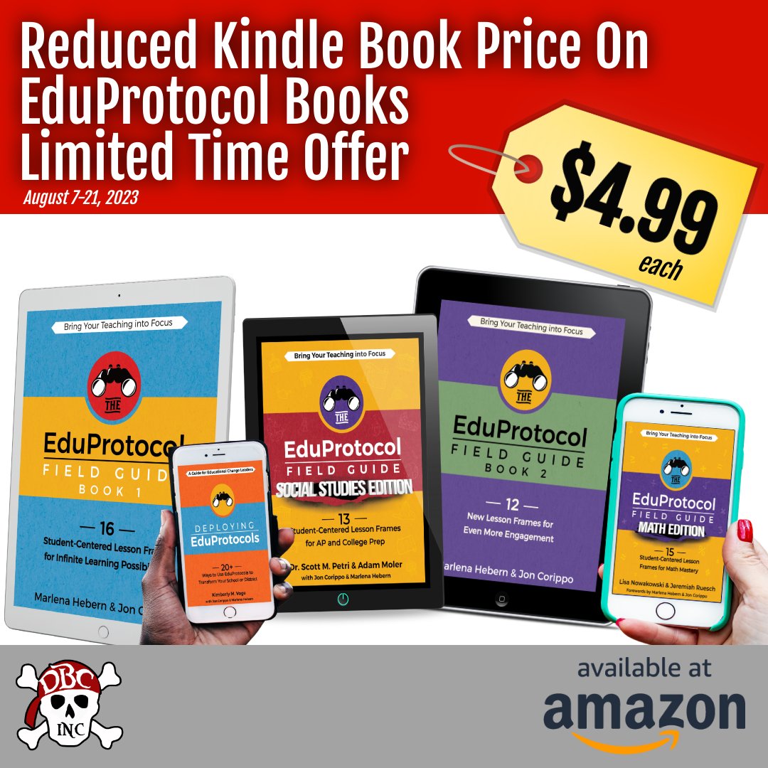 eduprotocols's tweet photo. BIG #EDUPROTOCOLS #BTS Sale on now! All the ebooks are only $4.99 each. @burgessdave @KVoge71 @NowaTechie @moler3031 @scottmpetri
#teachers #teaching #classroom #backtoschool #teachbetterworkless https://t.co/hfWCr6IT5i