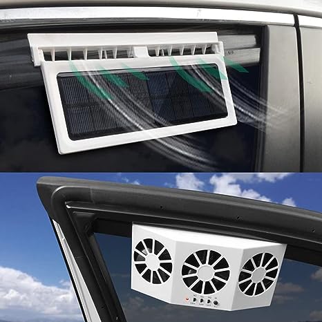 🌞🚗 Embrace #freshness and sustainability on the go with our #Solar Powered Car #Ventilator! 🌬️💨 Say goodbye to stuffy car rides and hello to a natural breeze that keeps your car smelling great! 🌿✨amzn.to/3DHzbtI