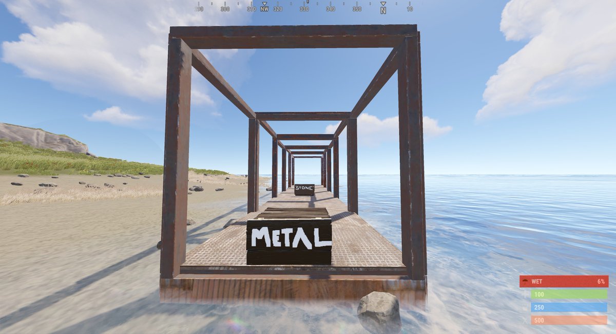 OliverMillin's tweet photo. @playrust @FcpnchStds @gerrmanman @Shadow_frax @Alistair_McF LOVE the new Brick Skin ("Stone" tier) but I really feel these 2 blocks need adjusting... Not indestinguishable enough from higher tier. Should be a precast grey colour or brick with a flat bar/angle reinforcement. https://t.co/ZEat4XAymh