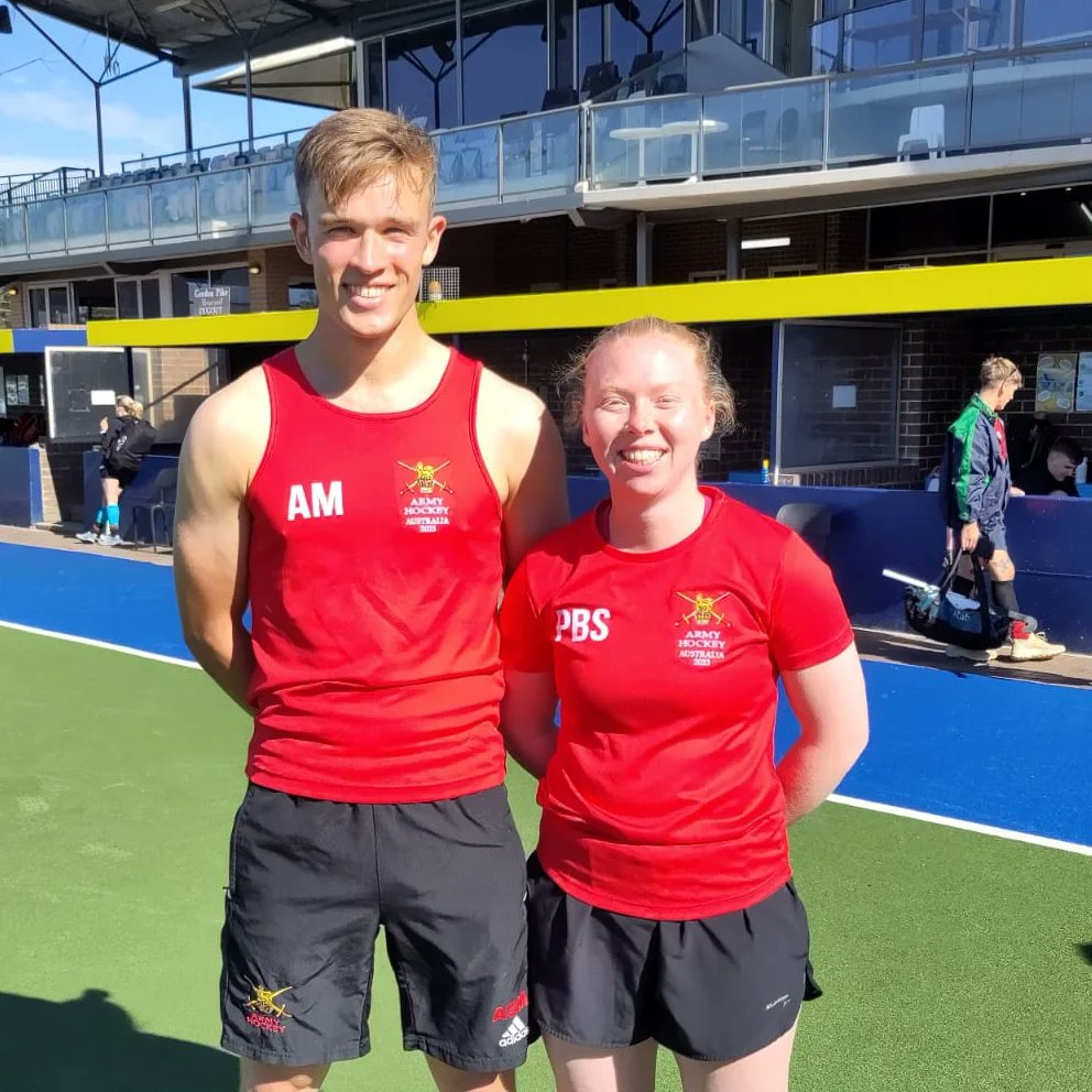 AirborneMedics's tweet photo. This week, The Australian Defence force hosted the British Army Hockey Team with two 16 Medical Regiment members being selected to play. 

The series, last hosted in 2013, saw the ladies' team draw 2-2 and the men's team winning 4-3. https://t.co/oDf1uNvqSt