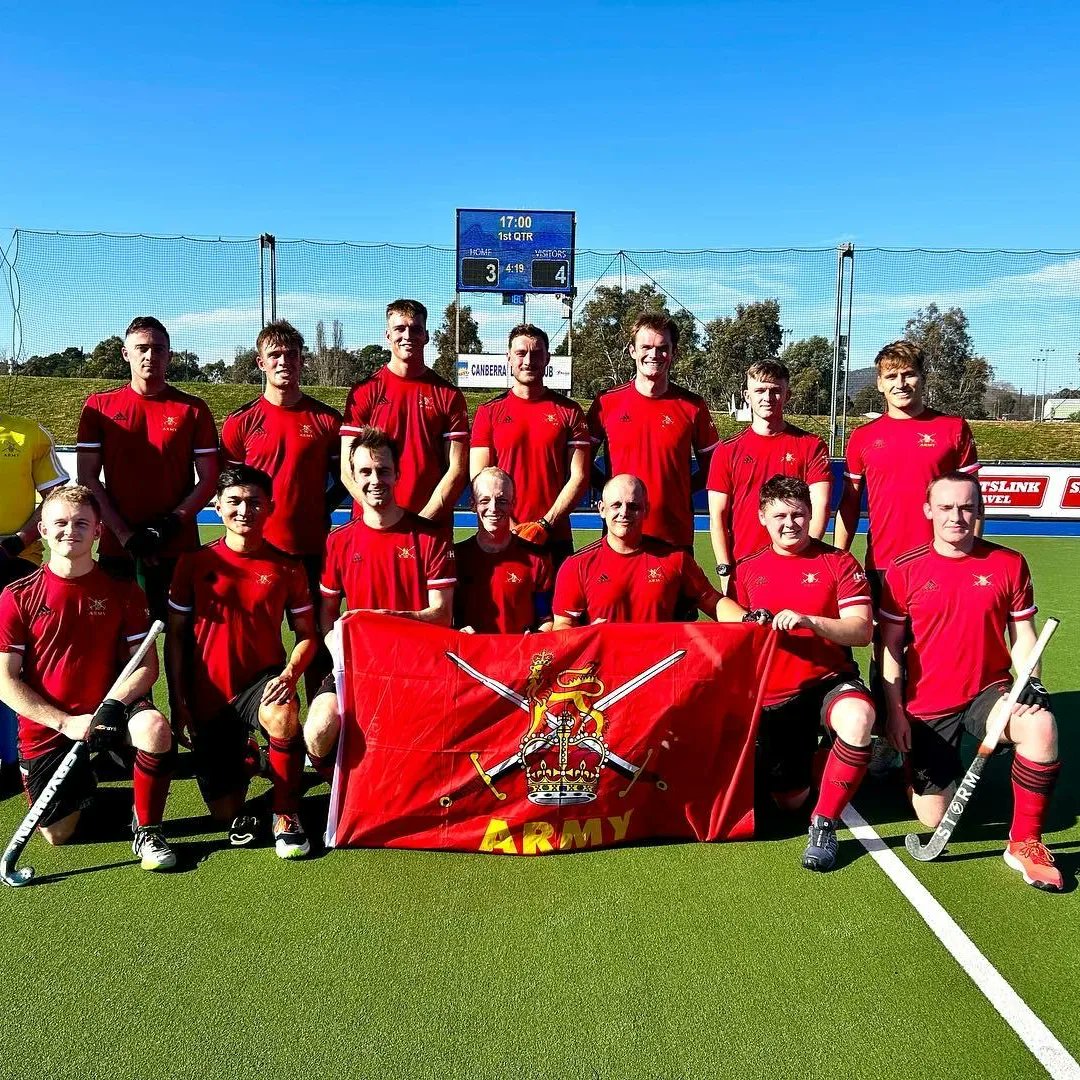 AirborneMedics's tweet photo. This week, The Australian Defence force hosted the British Army Hockey Team with two 16 Medical Regiment members being selected to play. 

The series, last hosted in 2013, saw the ladies' team draw 2-2 and the men's team winning 4-3. https://t.co/oDf1uNvqSt