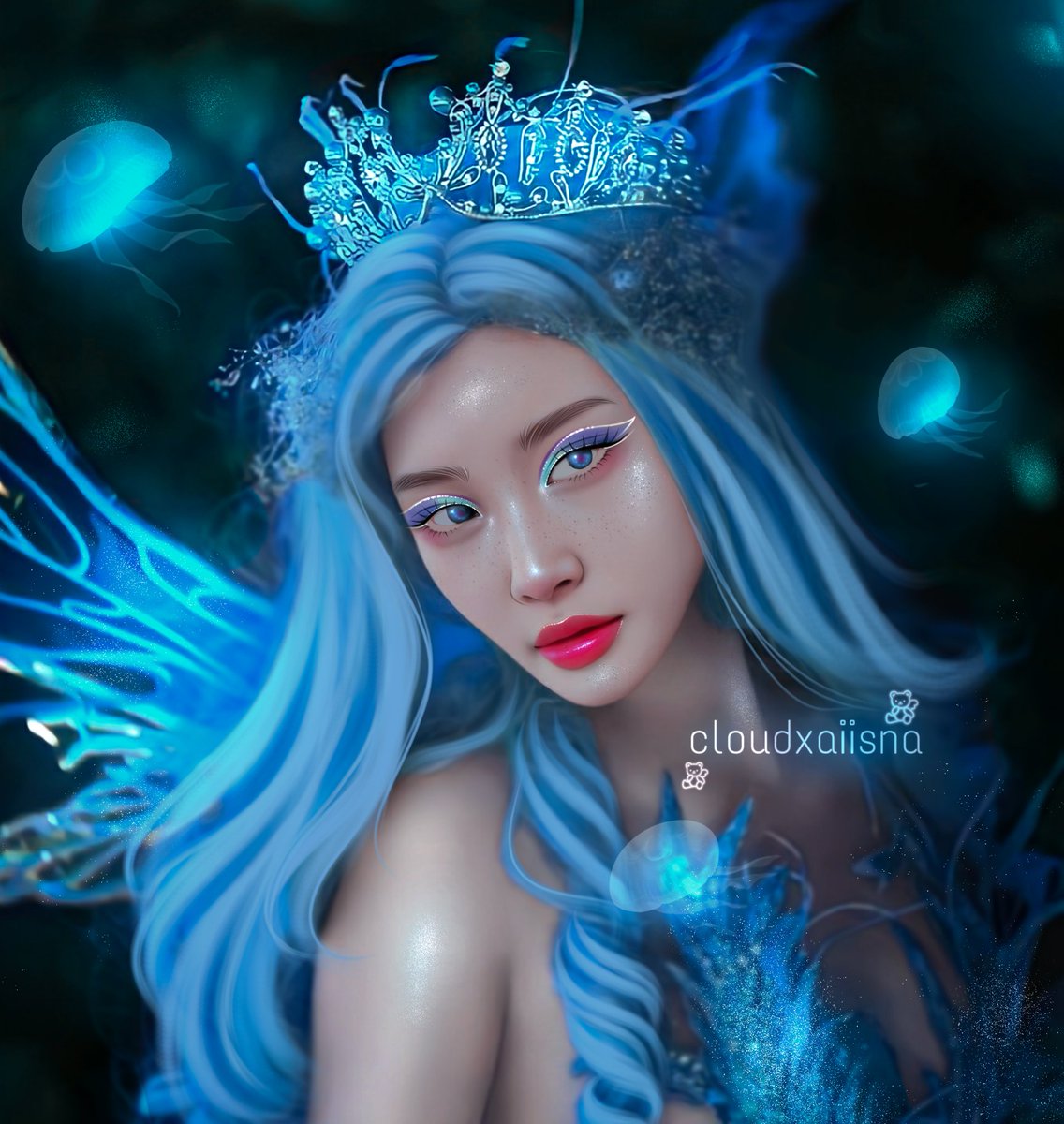 cloudxaiisna's tweet photo. Chungha enchanted fairy edit 

#chungha #edit #fanart #fanpage #trending #tiktok #FYP #fypage #fypviraltwitter #viral #ibispaint #ibisPaintX #manipulation #sparkle https://t.co/nYnN5sn74M