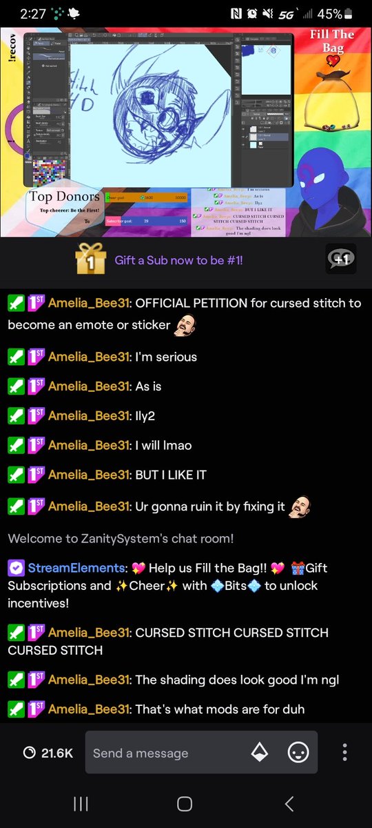 inconsistentAri's tweet photo. https://t.co/TT3W1H6mmt
Come see cursed stitch!! LOL
#ARTSTREAM #fanart #cursedstitch #stitch #twitchstreamer #twitch #streamercommunity #streamers #lgbtstreamer #lgbtqsafe #transstreamer #fundraiser https://t.co/RG8wOw4NEY